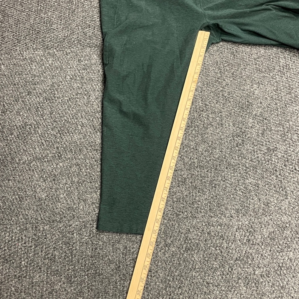 Beyond yoga heathered green work out leggings 3X capri casual stretch workout - Picture 4 of 4